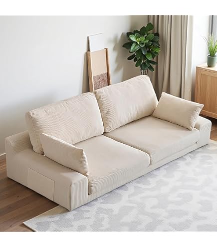 Amazon｜HARUMIN ローソファー 2.5人掛け 幅170cm 3WAY 【30秒